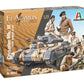 Italeri 6592 1:35 Crusader Mk. III Britishwith Crew Military Tank Model Kit