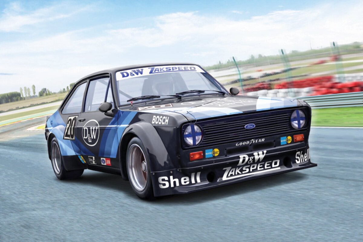 Italeri 3664 1:24 Ford Escort Zakspeed Gr.2 Car Plastic Model Kit