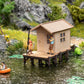 Noch 14262 HO Fisherman’s Hut Building Kit