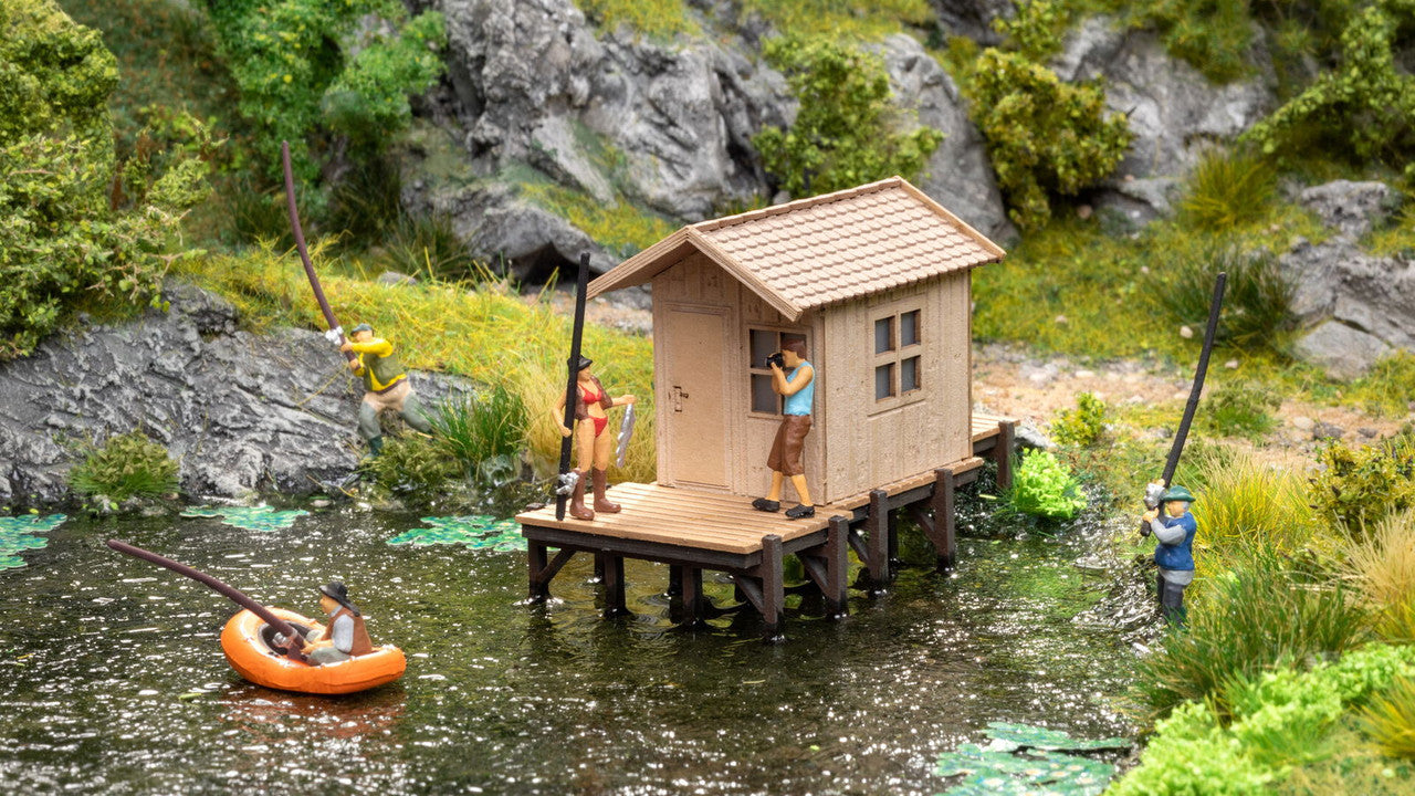 Noch 14262 HO Fisherman’s Hut Building Kit