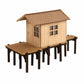 Noch 14262 HO Fisherman’s Hut Building Kit