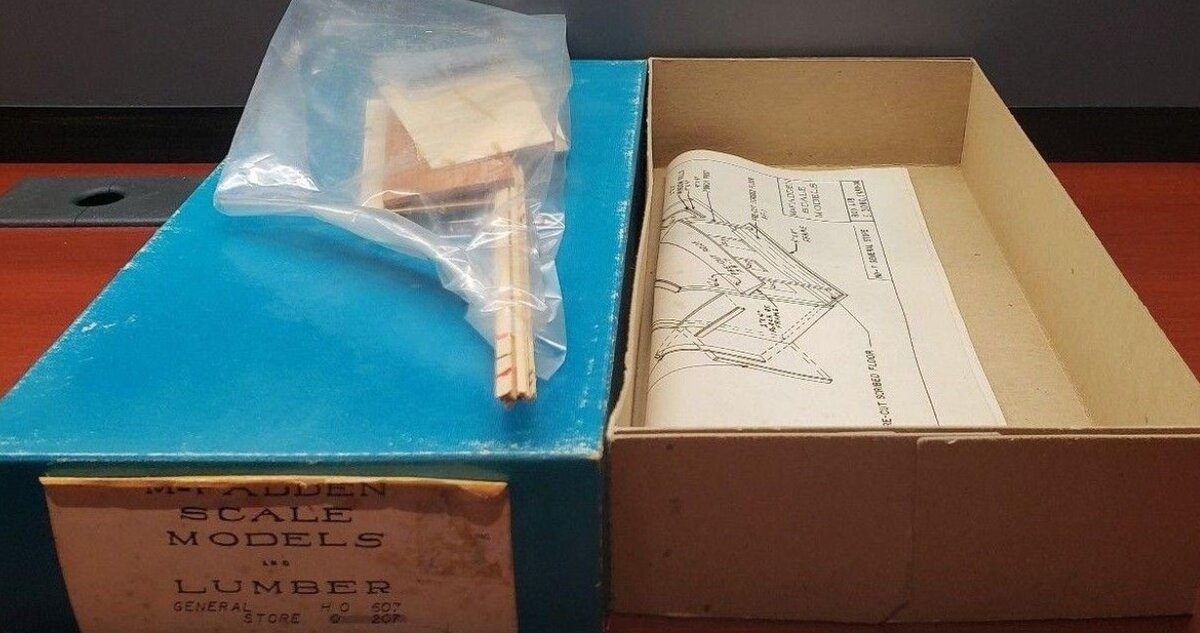 McFadden Scale Models 207 O General Store Building Kit