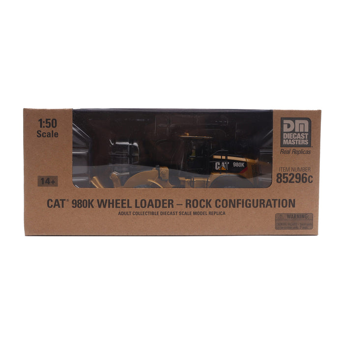 DieCast Masters 85296C 1:50 Caterpillar 980K Core Classics Series Wheel Loader