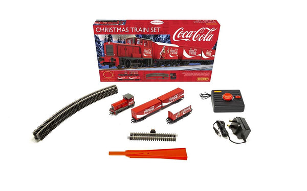 Hornby R1233M The Coca-Cola Christmas OO Gauge Train Set – Trainz