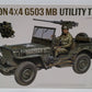 Takom 1016 1:16 1/4-Ton 4X4 G503 MB Utility Truck Plastic Model Kit