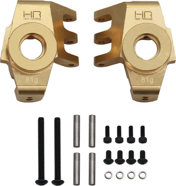 Hot Racing RBA21H RYFT Brass Front Knuckle