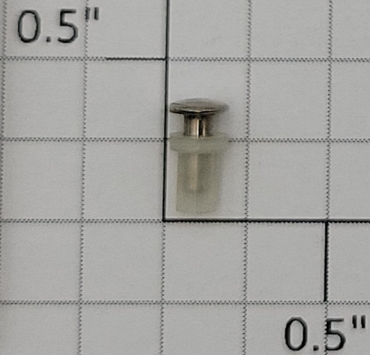 Lionel 601-63 Battery Bracket Insulated Nickel Rivet