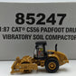 DieCast Masters 85247 1:87 Caterpillar CP56 Padfoot Drum Soil Compactor