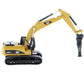 DieCast Masters 85652 1:87 Caterpillar 320D L Hydraulic Excavator w/Work Tools
