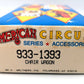 Walthers 933-1393 HO Chair Wagon American Circus Kit