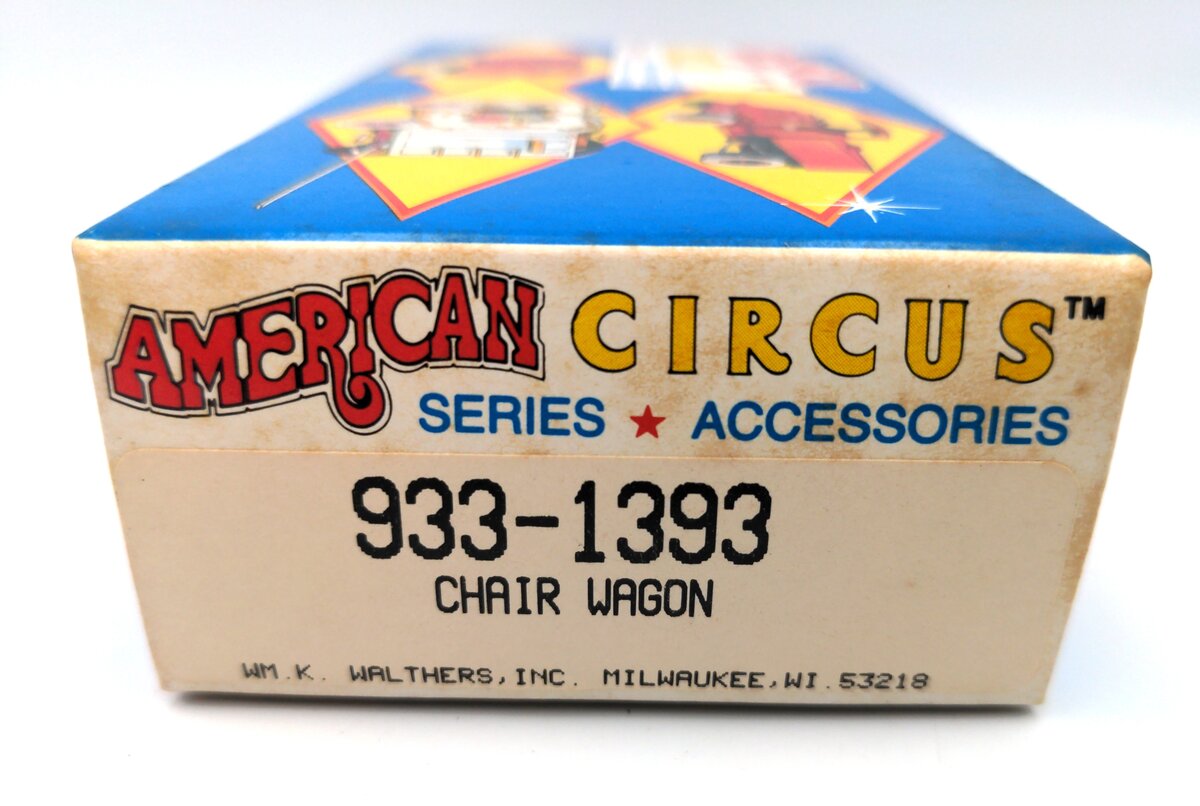 Walthers 933-1393 HO Chair Wagon American Circus Kit