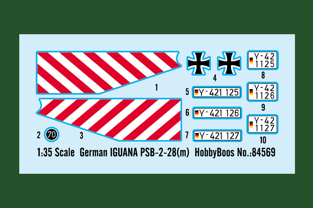 Hobby Boss 84569 1:35 IGUANA PSB-2-28(m) German Military Tank Model Kit