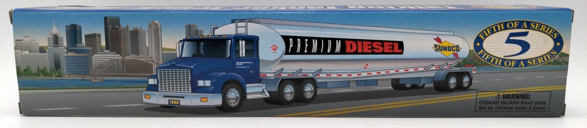 Sunoco 1998 Talking Tanker Truck  Fifth Of A Series Premium Diesel