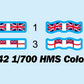 Trumpeter 6742 1:700 HMS Colombo Warship Plastic Model Kit