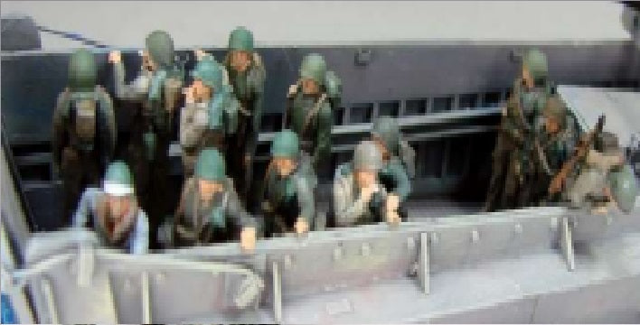 Trident Miniatures 96701 1:87 US Army WWII D-Day Embarked Infantry Resin Kit