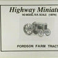 Jordan Products 360-218 HO 1920 Fordson Farm Tractor On Steel-Cleated Wheels Kit