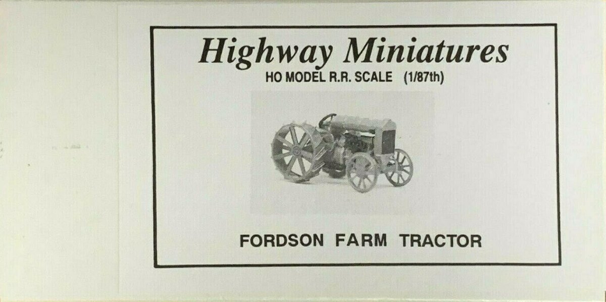 Jordan Products 360-218 HO 1920 Fordson Farm Tractor On Steel-Cleated Wheels Kit