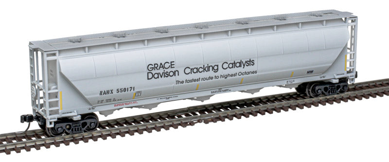 Atlas 50005677 N Grace Davison Trinity PD5000 Covered Hopper NAHX #550087