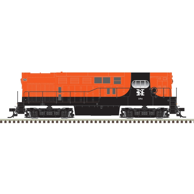 Atlas 40005523 N New Haven Silver H16-44 Diesel Locomotive #594