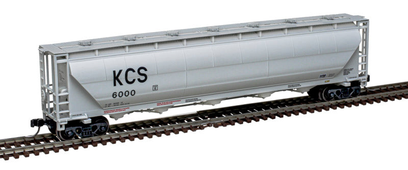 Atlas 50005681 N KCS Trinity PD5000 Covered Hopper #6007