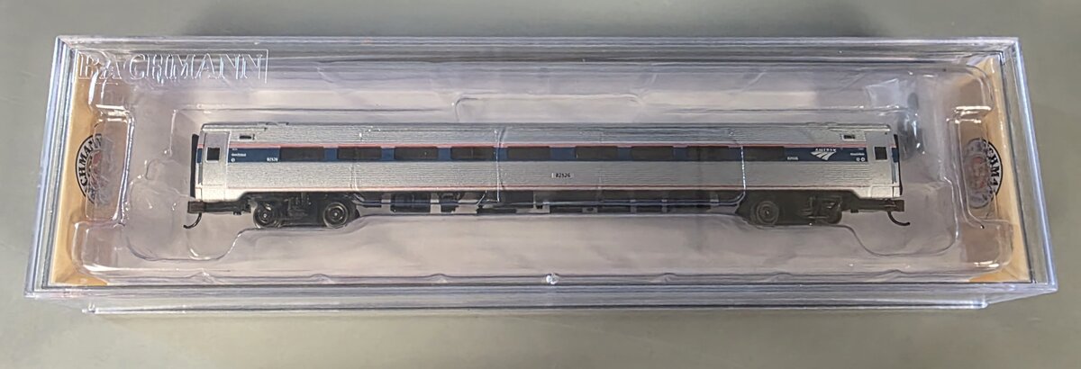 Bachmann 14170 N Amtrak Amfleet I Phase VI Lighted Coach Class Car #82526