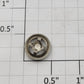 Lionel 620-19 Nickel 1/2" No Hole Brake Wheel fits 600 800 900 2800 Cars