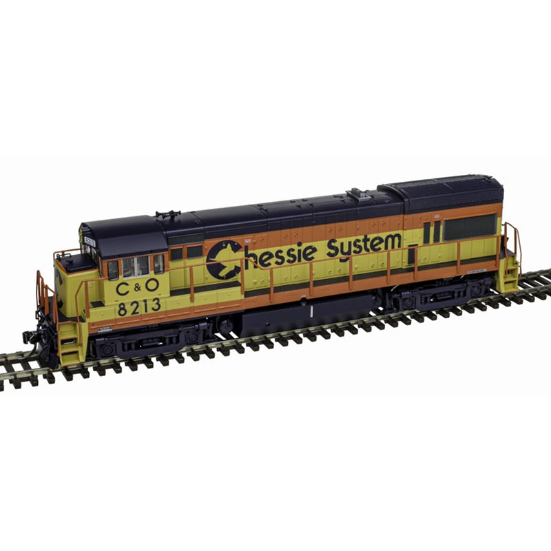 Atlas 10004285 HO Chessie System Gold U30B Diesel Locomotive #8213