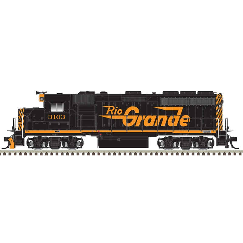 Atlas 10004231 HO Rio Grande GP40-2 Diesel Locomotive Standard DC #3103