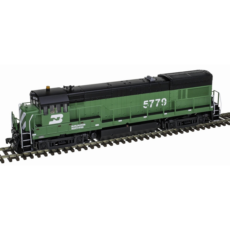 Atlas 10004259 HO Burlington Northern Silver U30B Diesel Locomotive #5779