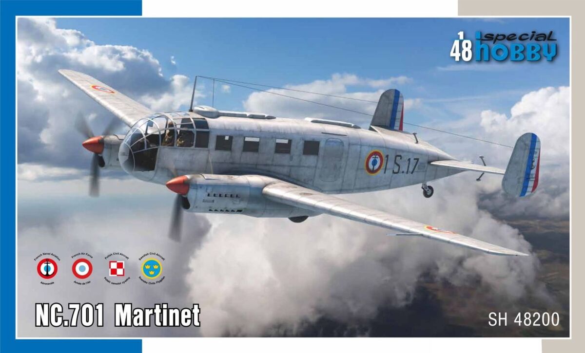 Special Hobby 48200 1:48 NC.701 Martinet Aircraft Plastic Model Kit