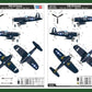 Hobby Boss 80384 1:48 Vought F4U-1D Corsair Military Aircraft Plane Model Kit