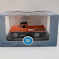 Oxford Diecast 87DP57004 HO Orange and Jewel Black 1957 Dodge D100 Pick Up Truck