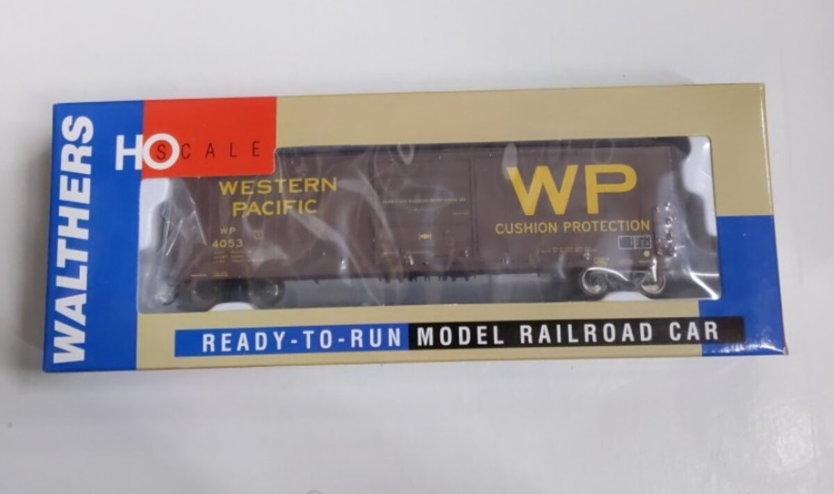 Walthers 932-60655 HO Western Pacific 50 ft Evans Boxcar #4053