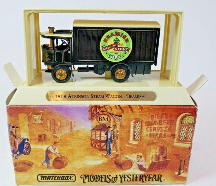 Matchbox YGB22-M 1:72 1918 Atkinson Steam Wagon Beamish Great Beers Series