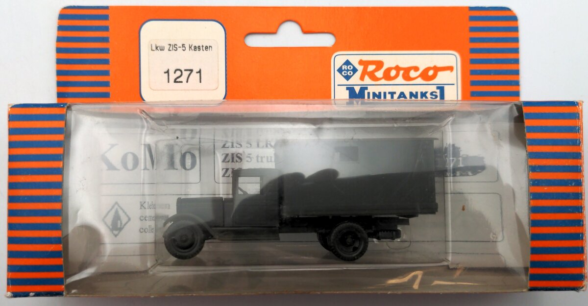 Roco 1271 HO MiniTanks Lkw ZIS-5 Kasten Truck