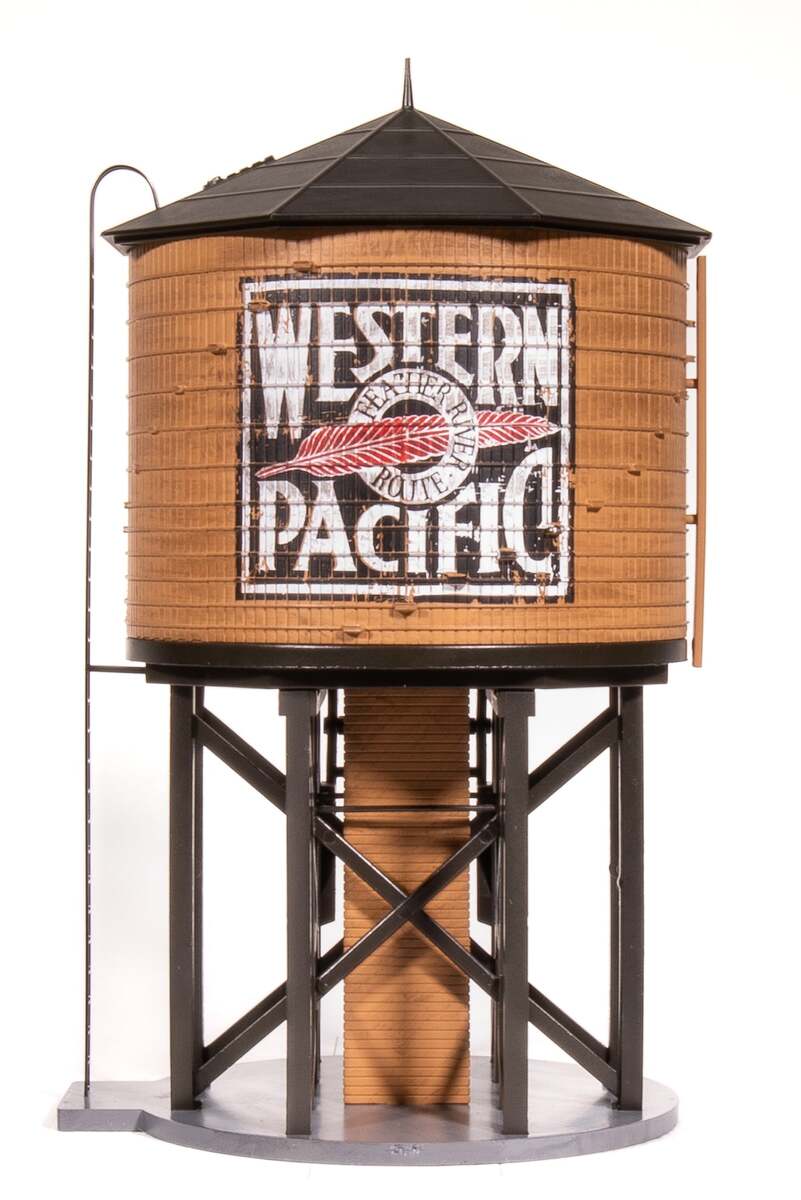 Broadway Limited 7925 HO WP Weathered Operating Water Tower with Sound