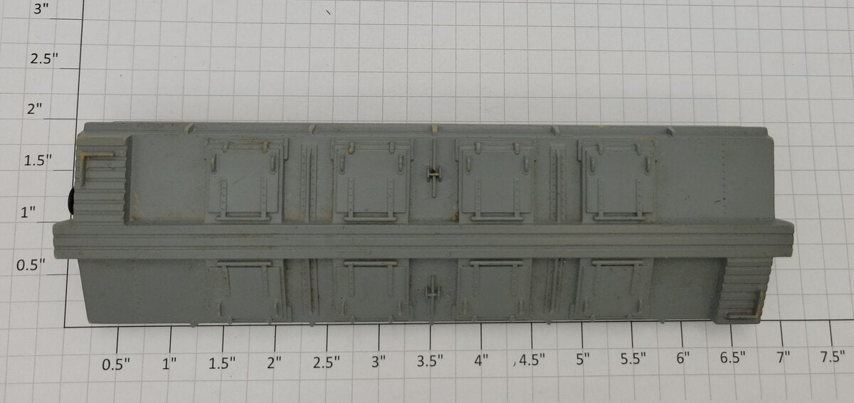 American Flyer 49201-24 O Gauge Gray Hopper Roof
