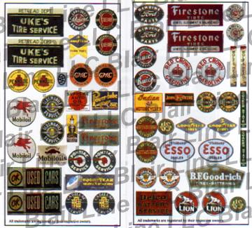 Blair Line 241 O Oil/Automotive Signs