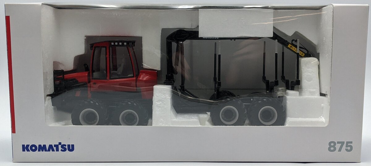 First Gear 10-4238 1:32 Komatsu 875.1 Forwarder Diecast Model with New Tooling