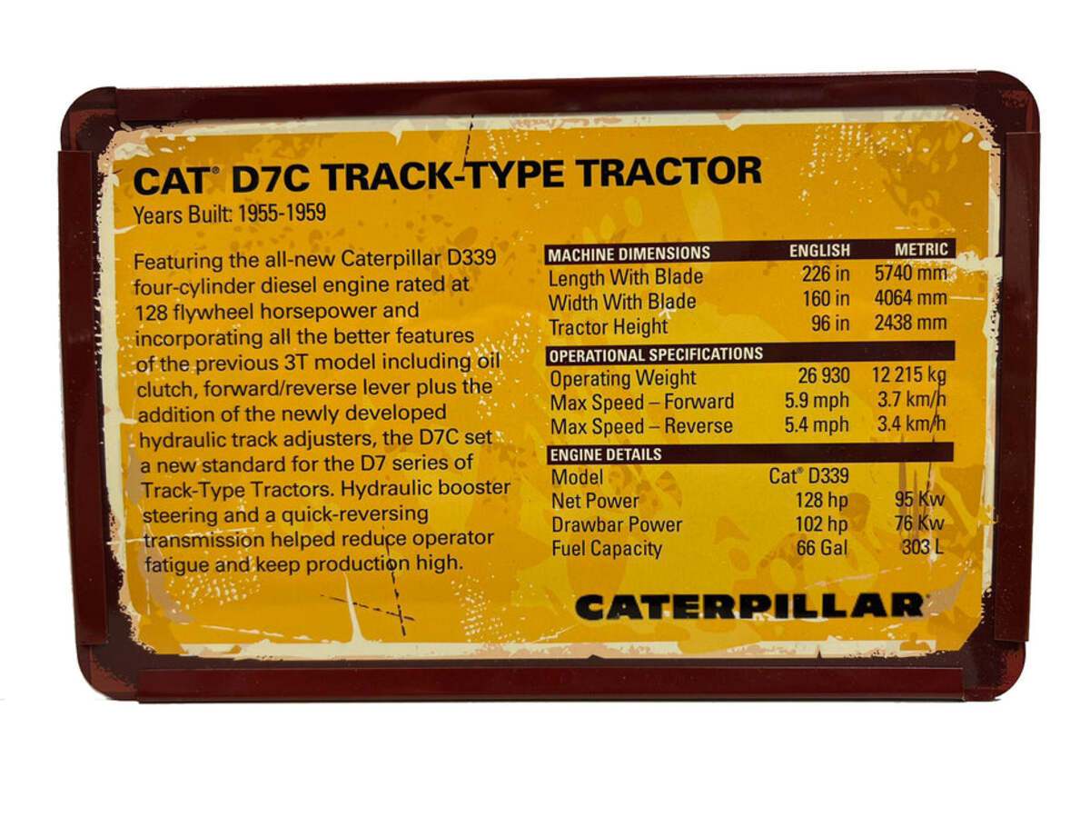 DieCast Masters 85577 1:50 Caterpillar D7C Track-Type Dozer Tractor LN/Box