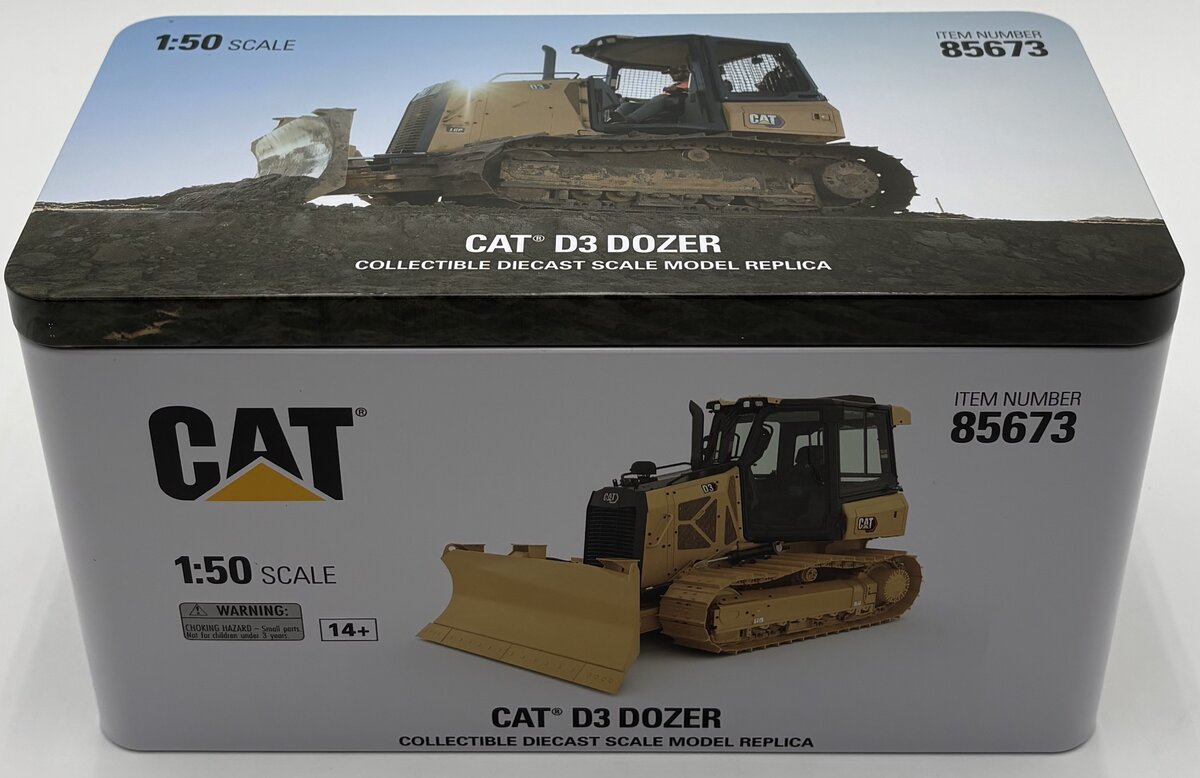 DieCast Masters 85673 1:50 Caterpillar D3 High Line Series Dozer