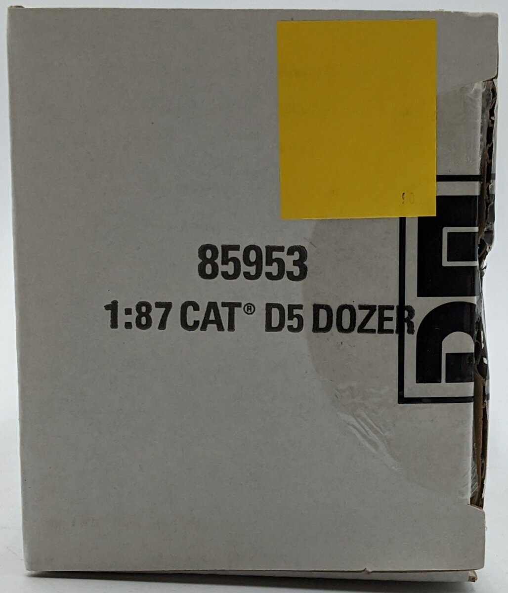 DieCast Masters 85953 1:87 Caterpillar D5 Dozer with Fine Grading Undercarriage