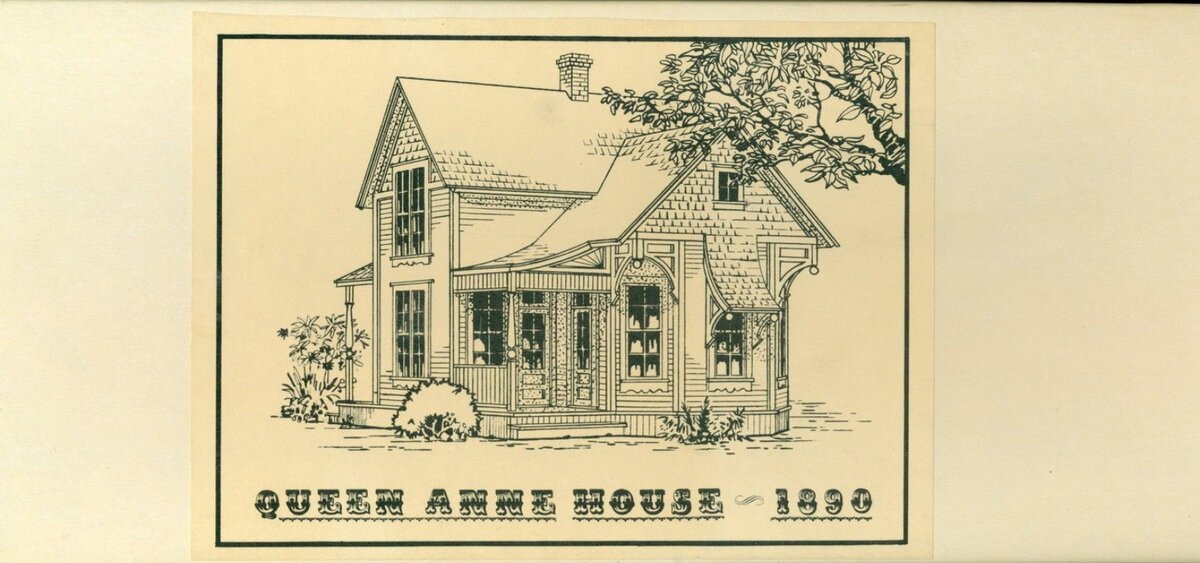 Historical Scale Miniatures QA-9 HO Queen Anne House 1890 Kit