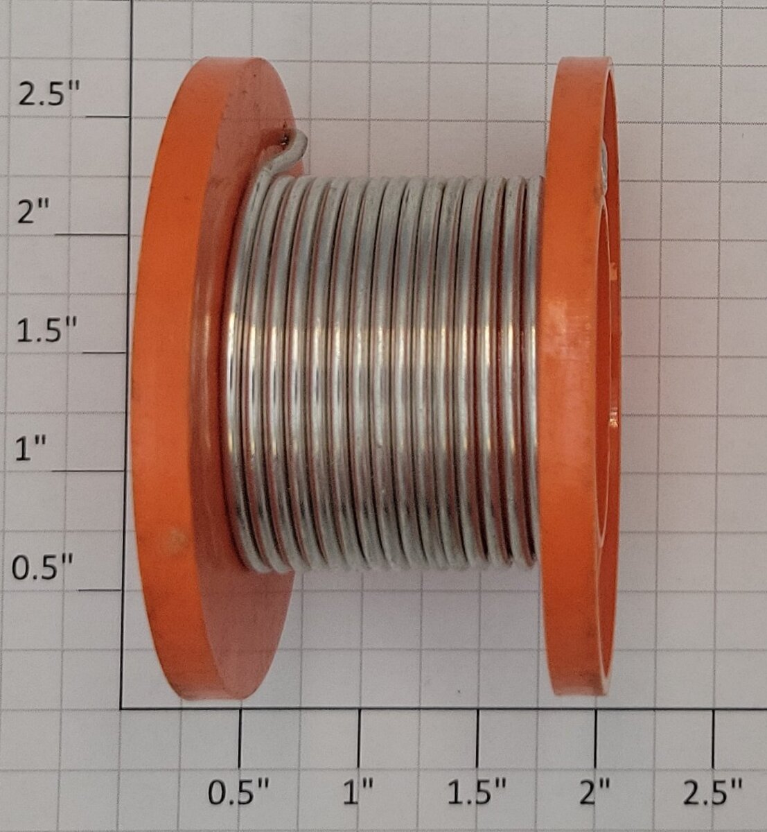 Lionel 6561-9 O Gauge Orange Cable Reel with Aluminum Wire