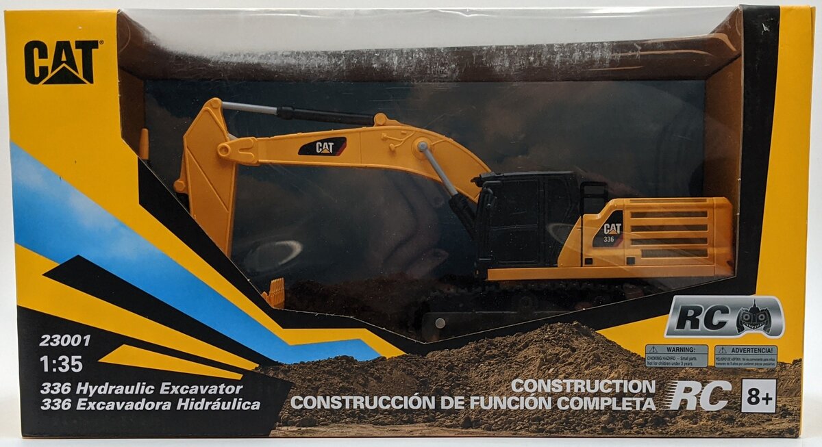 DieCast Masters 23001 1:35 Caterpillar 336 Radio Control Excavator