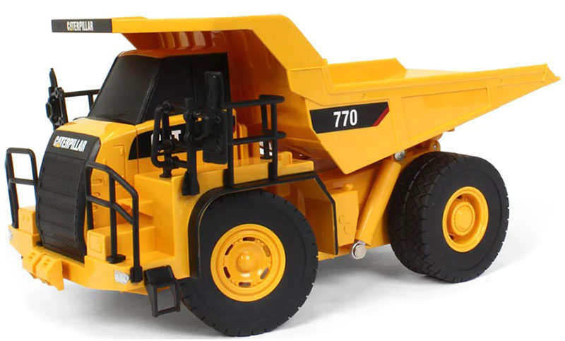 DieCast Masters 23004 1:35 Caterpillar 770 Radio Control Mining Dump Truck