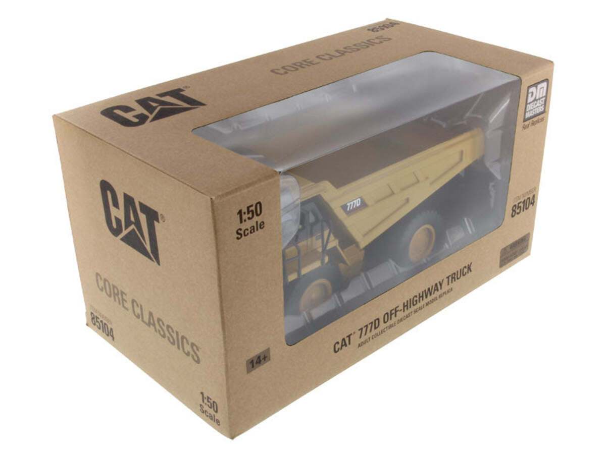 DieCast Masters 85104C 1:50 Cat 777D Off-Highway Truck Diecast Model