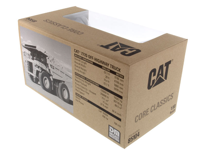 DieCast Masters 85104C 1:50 Cat 777D Off-Highway Truck Diecast Model
