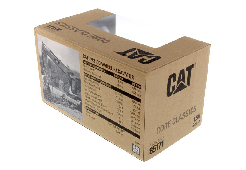DieCast Masters 85171C 1:50 Cat M316D Wheel Excavator Diecast Model