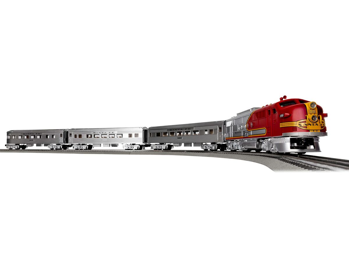 Lionel 2323110 Santa Fe Super Chief O Gauge LionChief Bluetooth 5.0 Starter Set LN/Box